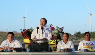 Presidente Daniel inaugura Parque Eólico “Comandante Camilo Ortega” en Rivas