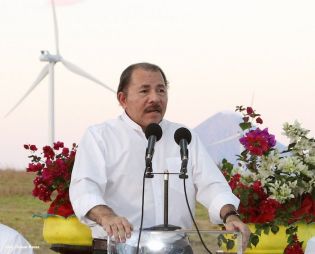 Presidente Daniel inaugura Parque Eólico “Comandante Camilo Ortega” en Rivas