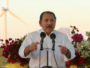 Presidente Daniel inaugura Parque Eólico “Comandante Camilo Ortega” en Rivas