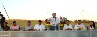 Presidente Daniel inaugura Parque Eólico “Comandante Camilo Ortega” en Rivas
