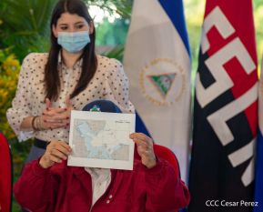 Reunión del Presidente Daniel Ortega y Compañera Rosario con el Presidente de Honduras Juan Orlando Hernández