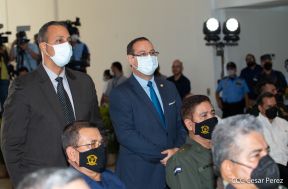 Reunión del Presidente Daniel Ortega y Compañera Rosario con el Presidente de Honduras Juan Orlando Hernández