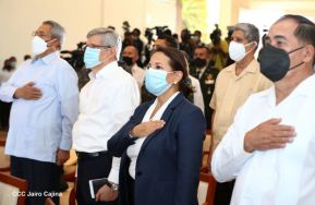 Reunión del Presidente Daniel Ortega y Compañera Rosario con el Presidente de Honduras Juan Orlando Hernández