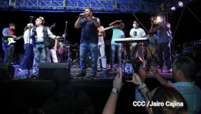 Pueblo celebra victoria del FSLN en las Elecciones Soberanas 2021