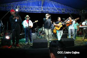 Pueblo celebra victoria del FSLN en las Elecciones Soberanas 2021