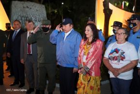 Conmemoración del 45 aniversario del tránsito a la inmortalidad del Comandante Carlos Fonseca Amador