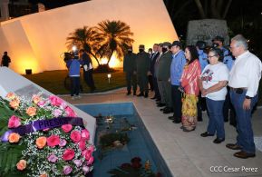 Conmemoración del 45 aniversario del tránsito a la inmortalidad del Comandante Carlos Fonseca Amador