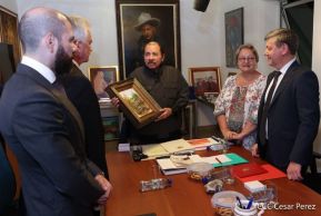 Comandante Daniel recibe mensaje del Presidente de la Federación de Rusia, Compañero Vladimir Putin