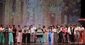 Zarzuela Luisa Fernanda en el Teatro Nacional Rubén Darío