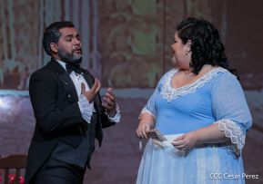 Zarzuela Luisa Fernanda en el Teatro Nacional Rubén Darío