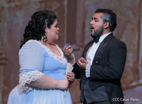 Zarzuela Luisa Fernanda en el Teatro Nacional Rubén Darío