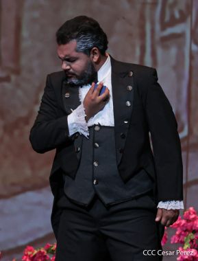 Zarzuela Luisa Fernanda en el Teatro Nacional Rubén Darío