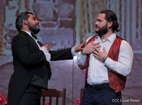 Zarzuela Luisa Fernanda en el Teatro Nacional Rubén Darío