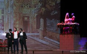 Zarzuela Luisa Fernanda en el Teatro Nacional Rubén Darío