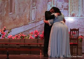 Zarzuela Luisa Fernanda en el Teatro Nacional Rubén Darío
