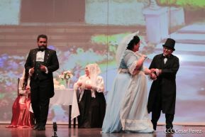 Zarzuela Luisa Fernanda en el Teatro Nacional Rubén Darío