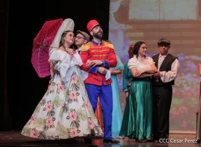 Zarzuela Luisa Fernanda en el Teatro Nacional Rubén Darío