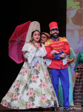 Zarzuela Luisa Fernanda en el Teatro Nacional Rubén Darío