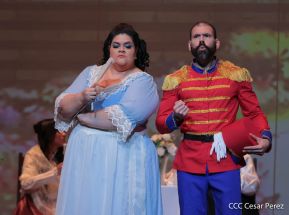 Zarzuela Luisa Fernanda en el Teatro Nacional Rubén Darío