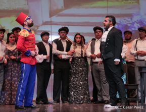 Zarzuela Luisa Fernanda en el Teatro Nacional Rubén Darío