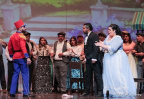 Zarzuela Luisa Fernanda en el Teatro Nacional Rubén Darío