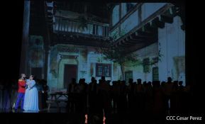 Zarzuela Luisa Fernanda en el Teatro Nacional Rubén Darío