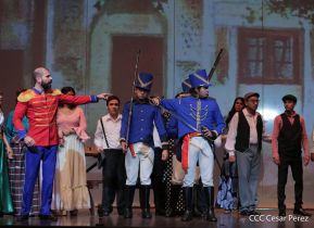 Zarzuela Luisa Fernanda en el Teatro Nacional Rubén Darío
