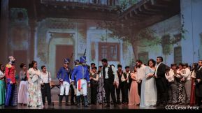 Zarzuela Luisa Fernanda en el Teatro Nacional Rubén Darío