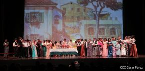 Zarzuela Luisa Fernanda en el Teatro Nacional Rubén Darío