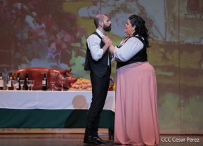 Zarzuela Luisa Fernanda en el Teatro Nacional Rubén Darío