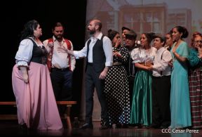 Zarzuela Luisa Fernanda en el Teatro Nacional Rubén Darío