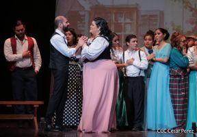 Zarzuela Luisa Fernanda en el Teatro Nacional Rubén Darío
