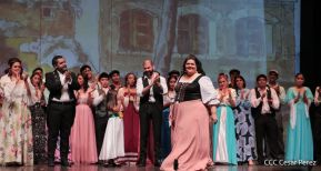 Zarzuela Luisa Fernanda en el Teatro Nacional Rubén Darío