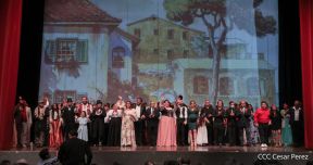 Zarzuela Luisa Fernanda en el Teatro Nacional Rubén Darío