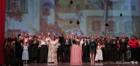 Zarzuela Luisa Fernanda en el Teatro Nacional Rubén Darío