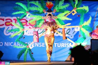 Desfile de Traje de Fantasía en Carnaval Alegría por la Vida