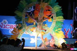 Desfile de Traje de Fantasía en Carnaval Alegría por la Vida
