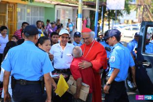 Cardenal Brenes visita Ticuantepe
