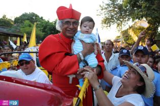 Cardenal Brenes visita Ticuantepe