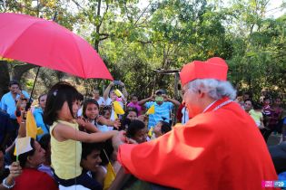 Cardenal Brenes visita Ticuantepe