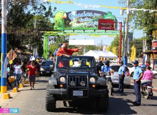 Cardenal Brenes visita Ticuantepe