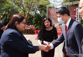 Reapertura de la Embajada de la República Popular China en Nicaragua