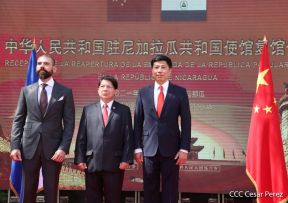 Reapertura de la Embajada de la República Popular China en Nicaragua