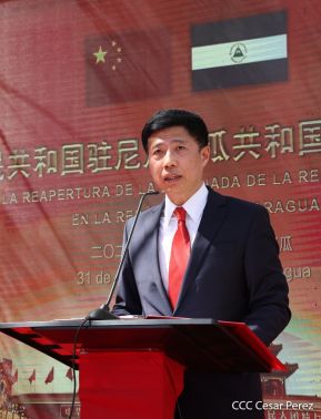 Reapertura de la Embajada de la República Popular China en Nicaragua