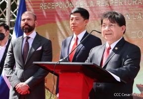 Reapertura de la Embajada de la República Popular China en Nicaragua