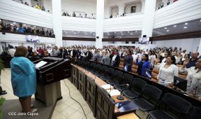 Juramentación de diputados nacionales y departamentales para el periodo 2022-2026