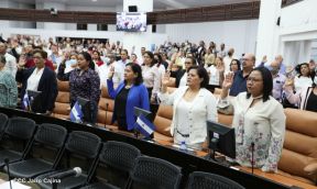 Juramentación de diputados nacionales y departamentales para el periodo 2022-2026