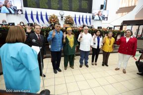 Juramentación de diputados nacionales y departamentales para el periodo 2022-2026