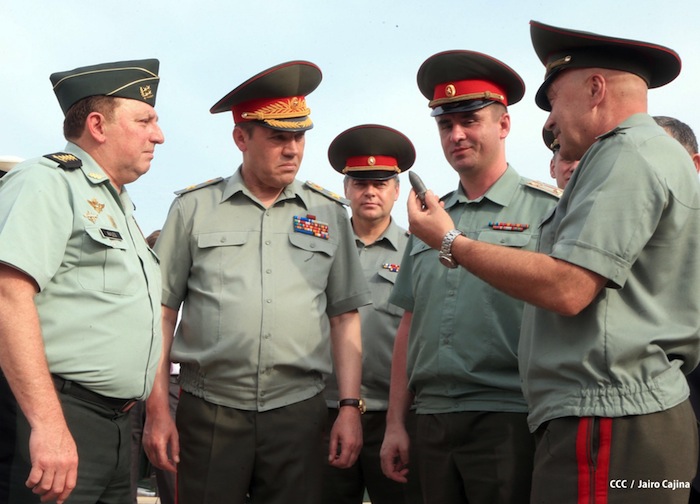 Jefe del Estado Mayor ruso visita Nicaragua