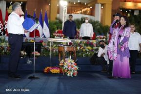 Juramentación del Pueblo Presidente